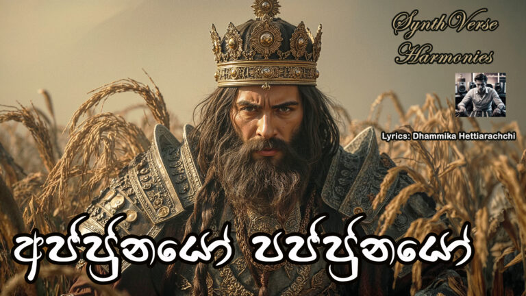 Hear me, Ajjuna, hear me, Pajjuna (Ajjunayo Pajjunayo)